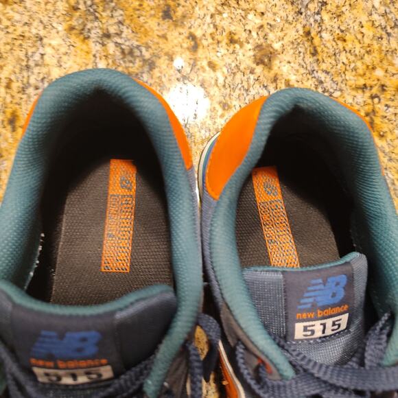 NEW BALANCE 515 Athletic Sneaker In Vintage Indigo/ Navy Blue ML515AN3 Men's 12 - Picture 12 of 13
